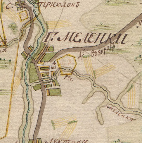 Планы генерального межевания Меленковский уезд скачать старинные карты