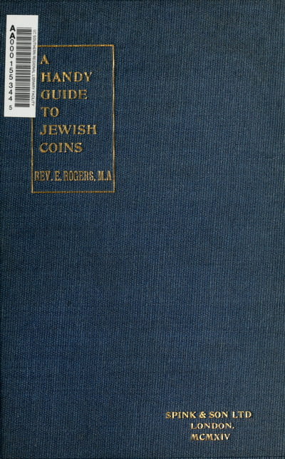 Rogers E. - A Handy Guide to Jewish Coins